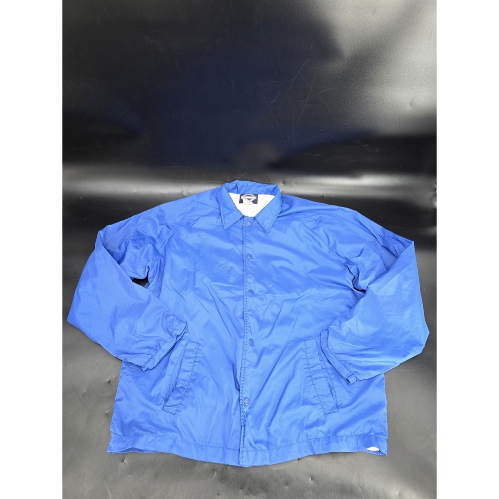 Vintage Towncraft Bomber Jacket Mens XXL Navy Blue Casual Outerwear SZ M (39-41)